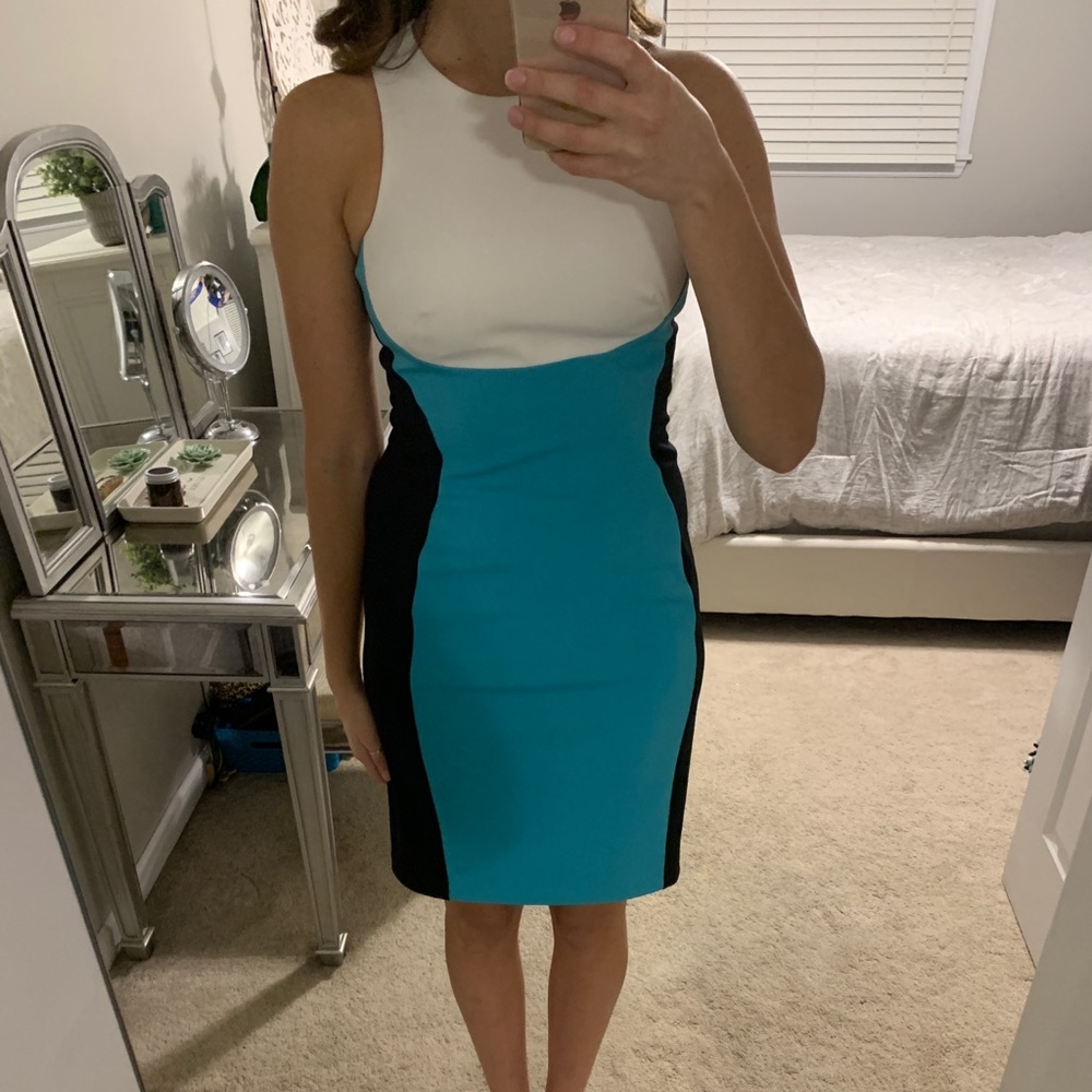 Color Block Dress